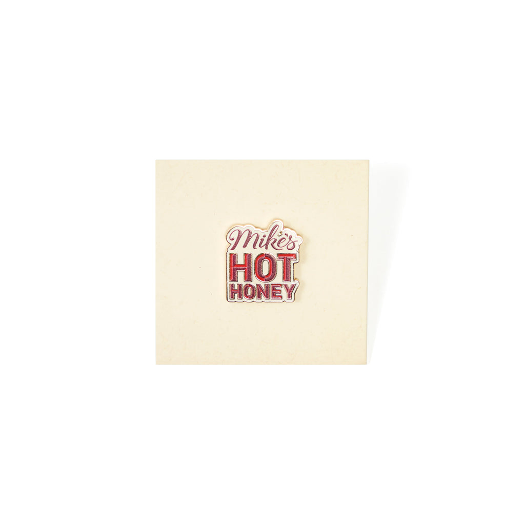 Mike's Hot Honey Pin Vertical Logo