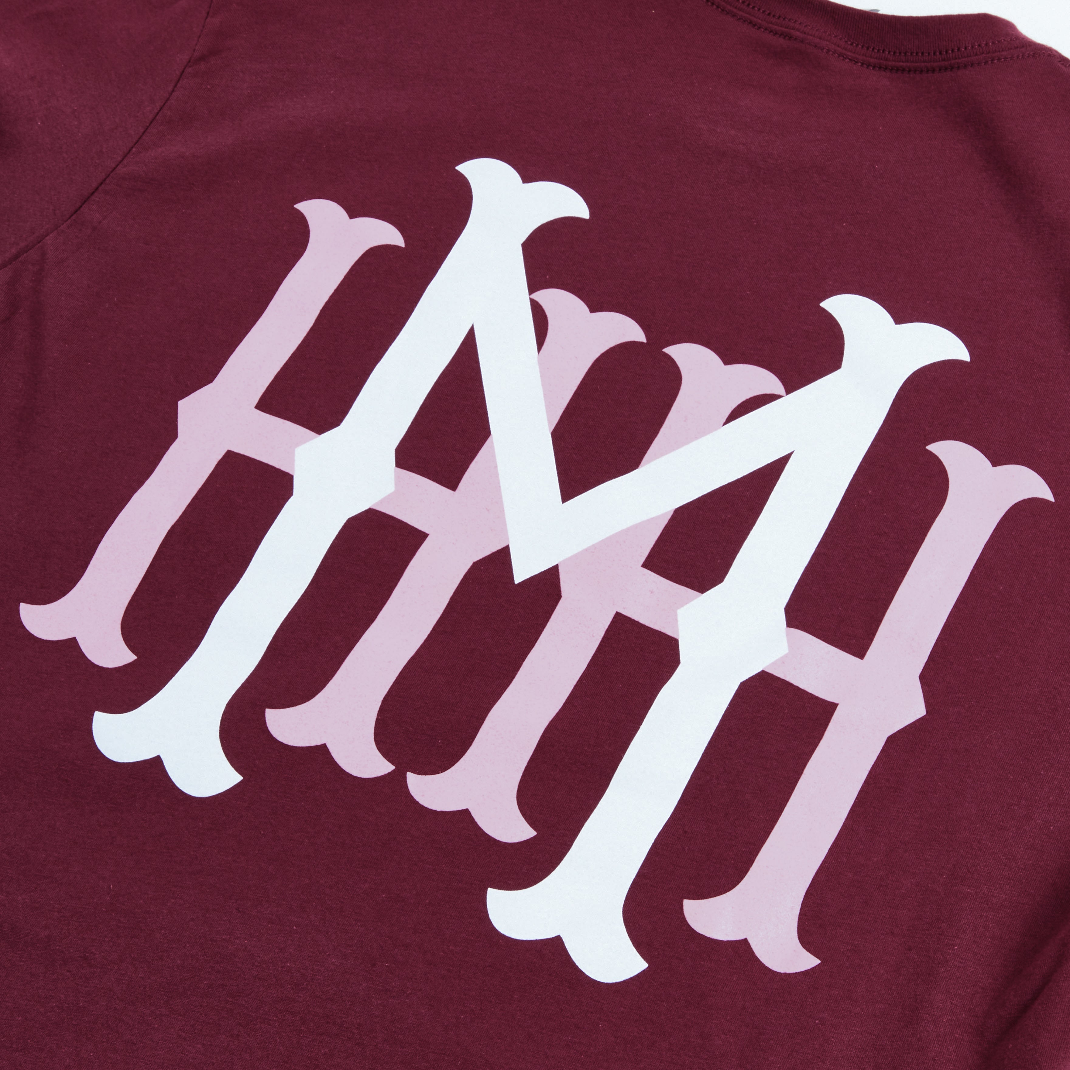 Mike's Hot Honey T-Shirt Heritage Logo Burgundy