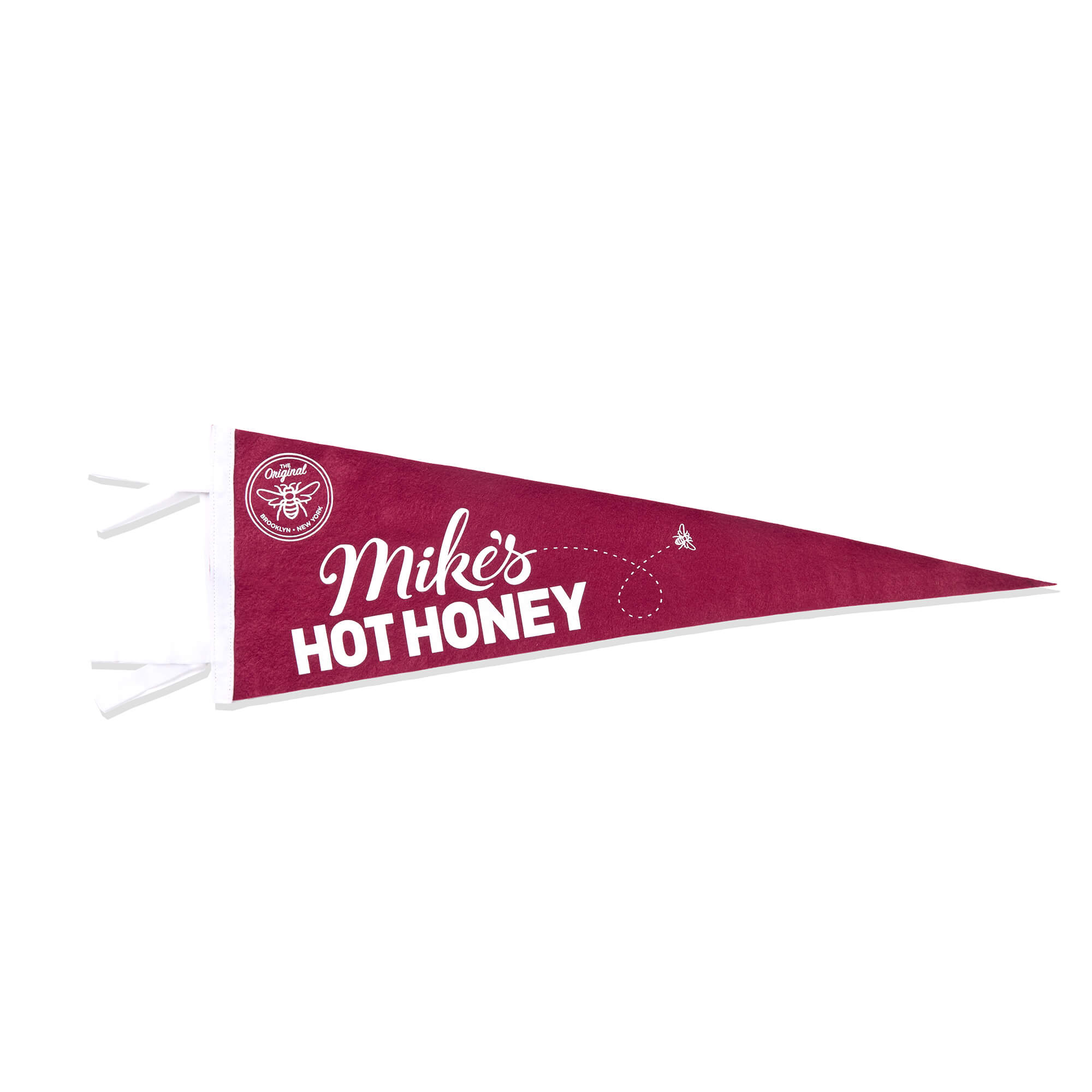 Mike's Hot Honey Burgundy Pennant
