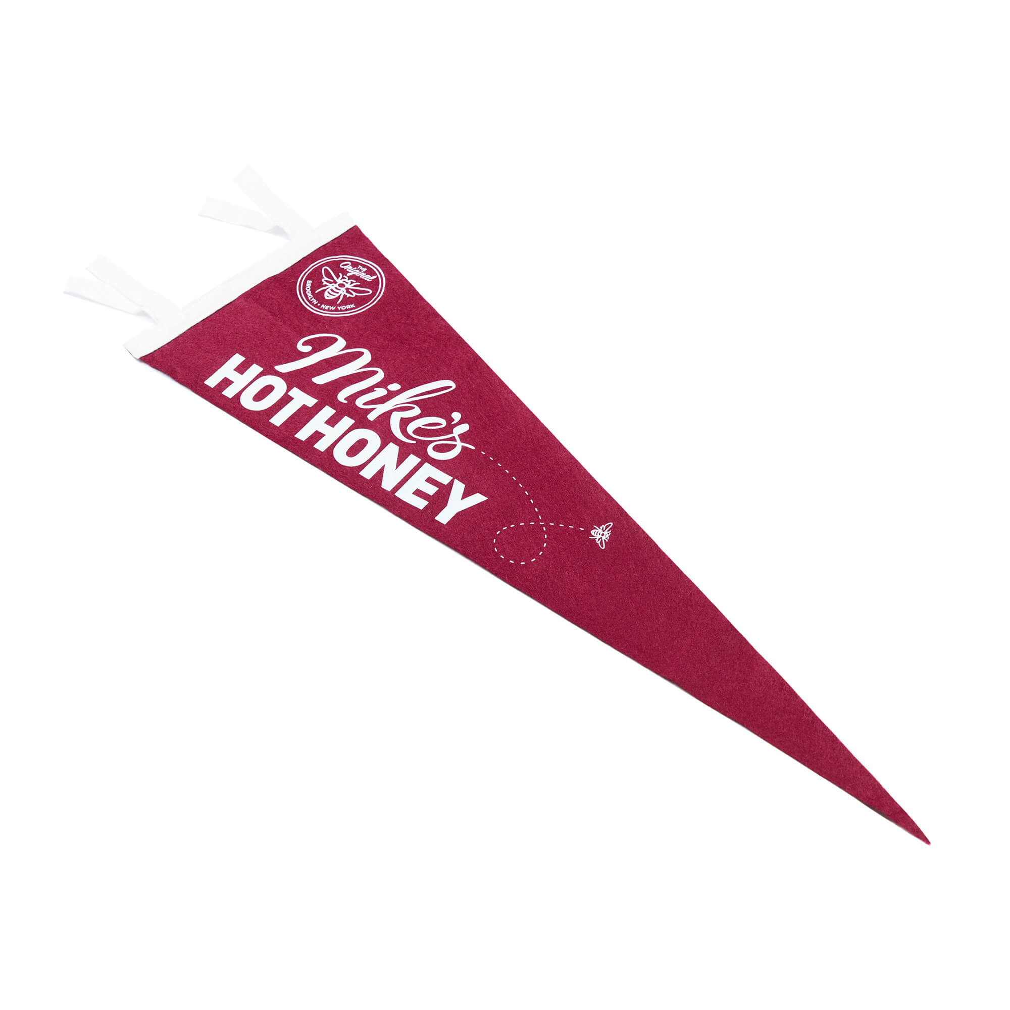 Mike's Hot Honey Burgundy Pennant